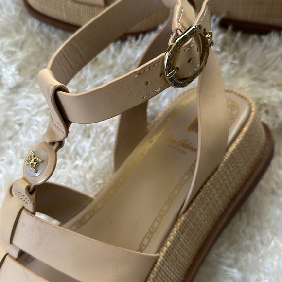 NEW Sam Edelman Naima Platform Fisherman Sandal Natural Tan 9 - Picture 12 of 13